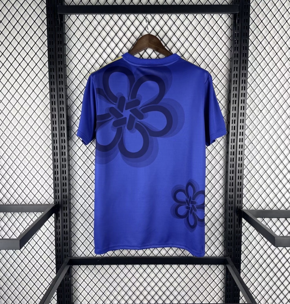 25-26 Real Madrid Chinese Knot Cultural Story Shirt Blue