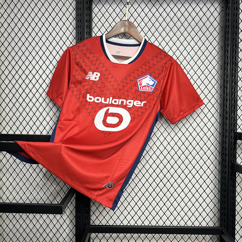24-25  Lille OSC Home Jerseys Fan Version