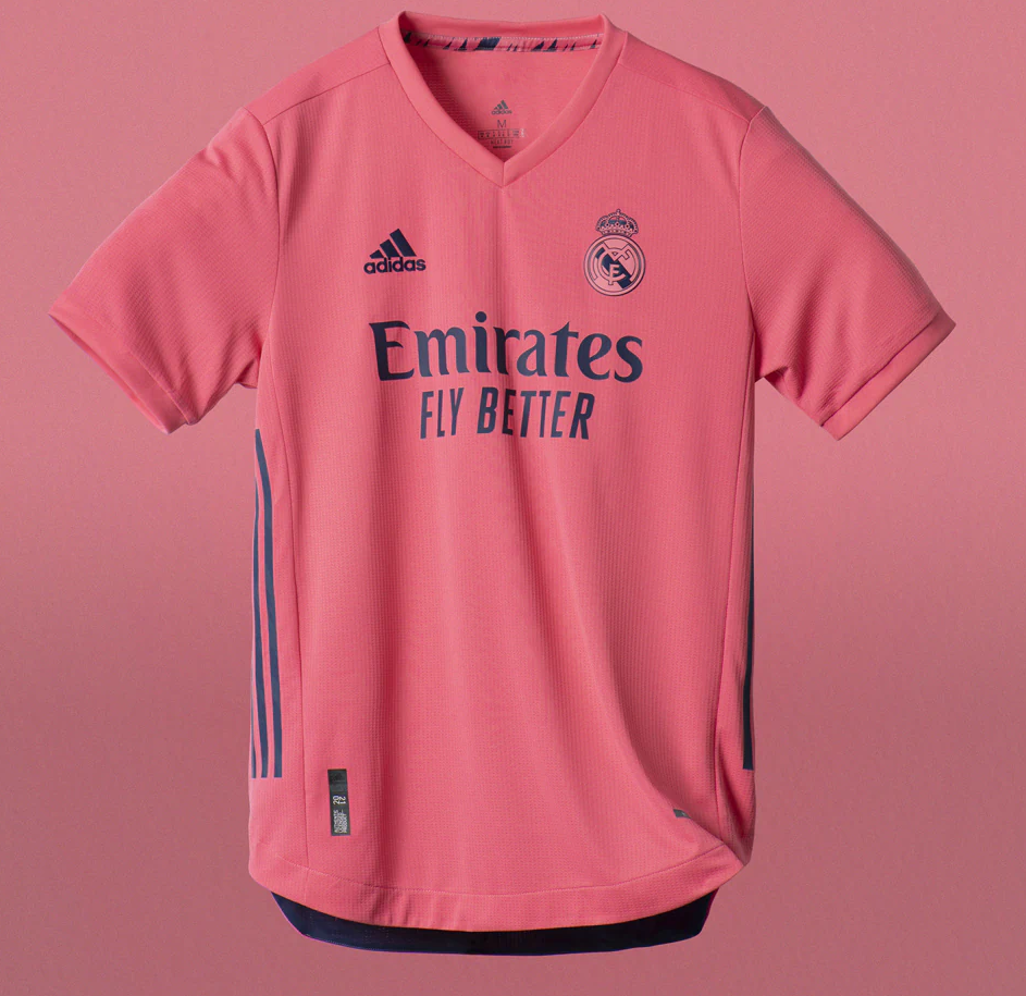 20-21 Real Madrid Away Retro Jersey Player Edition