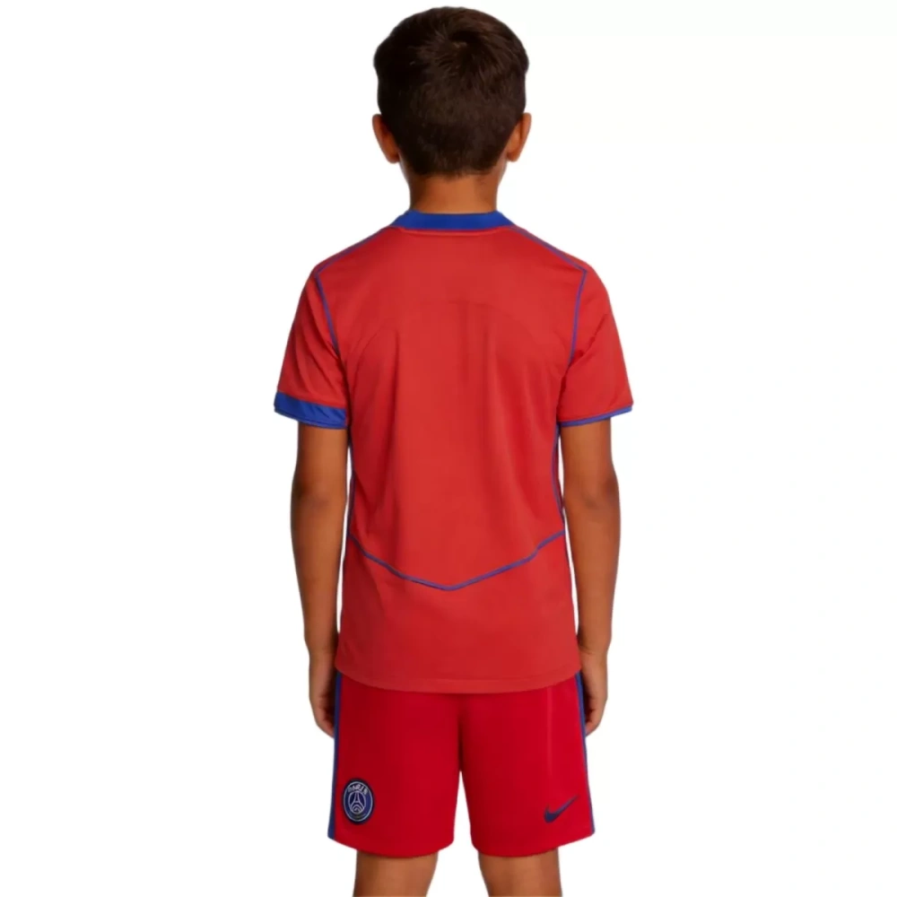 25-26 PSG Third Away Soccer Kids Kit Jersey+Shorts