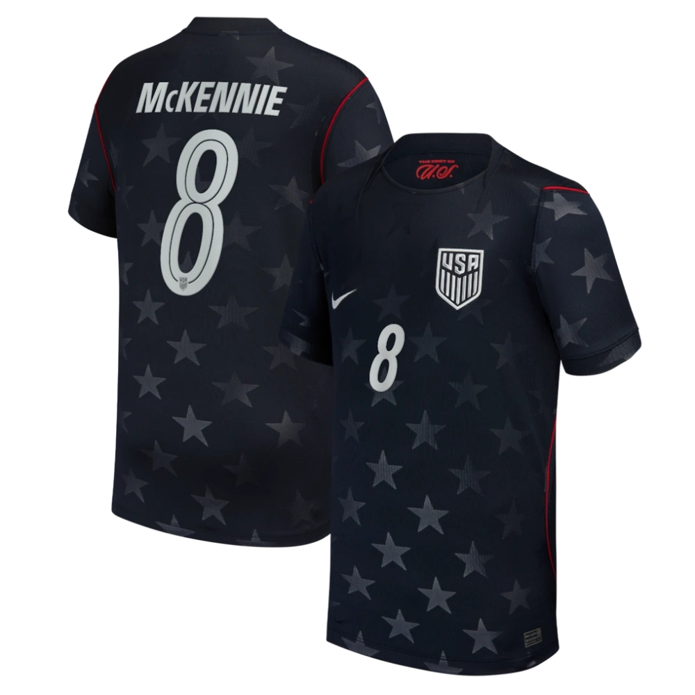 Weston McKennie USMNT Nike 2026 Away Stadium Replica Jersey - Blue