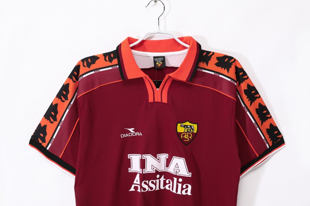 AS Roma Home Retro Jersey 1998/1999