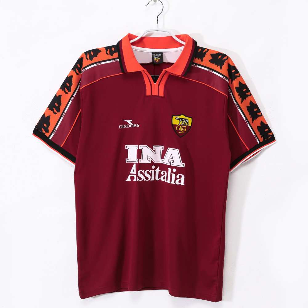 AS Roma Home Retro Jersey 1998/1999