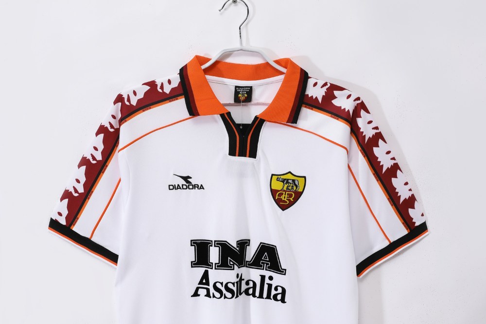 AS Roma Away Retro Jersey 1998/1999