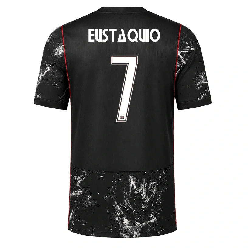 Nike Mens Canada Eustaquio Away Stadium Jersey 2026 (Black/Red)