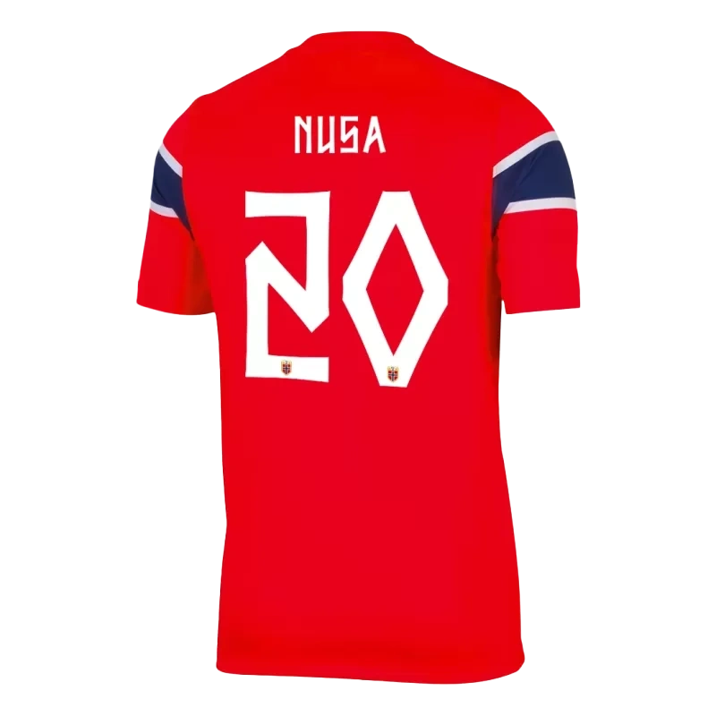 NUSA #20 Norway Home Soccer Jersey World Cup 2026