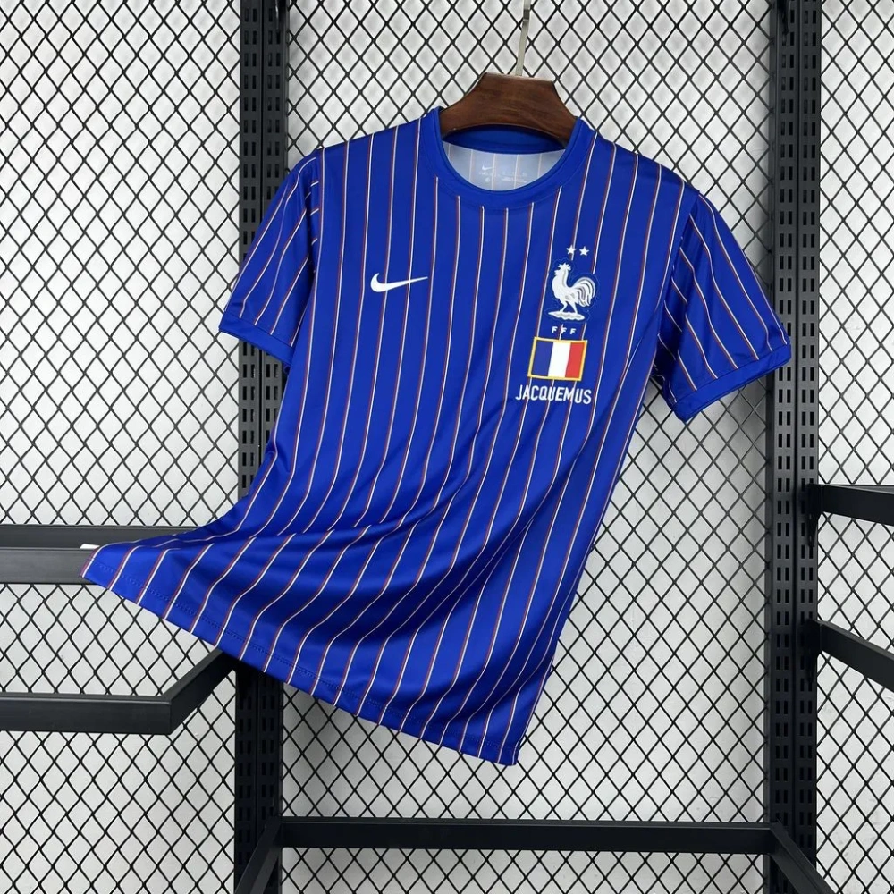 2026 France Pre-match World Cup Soccer Jersey