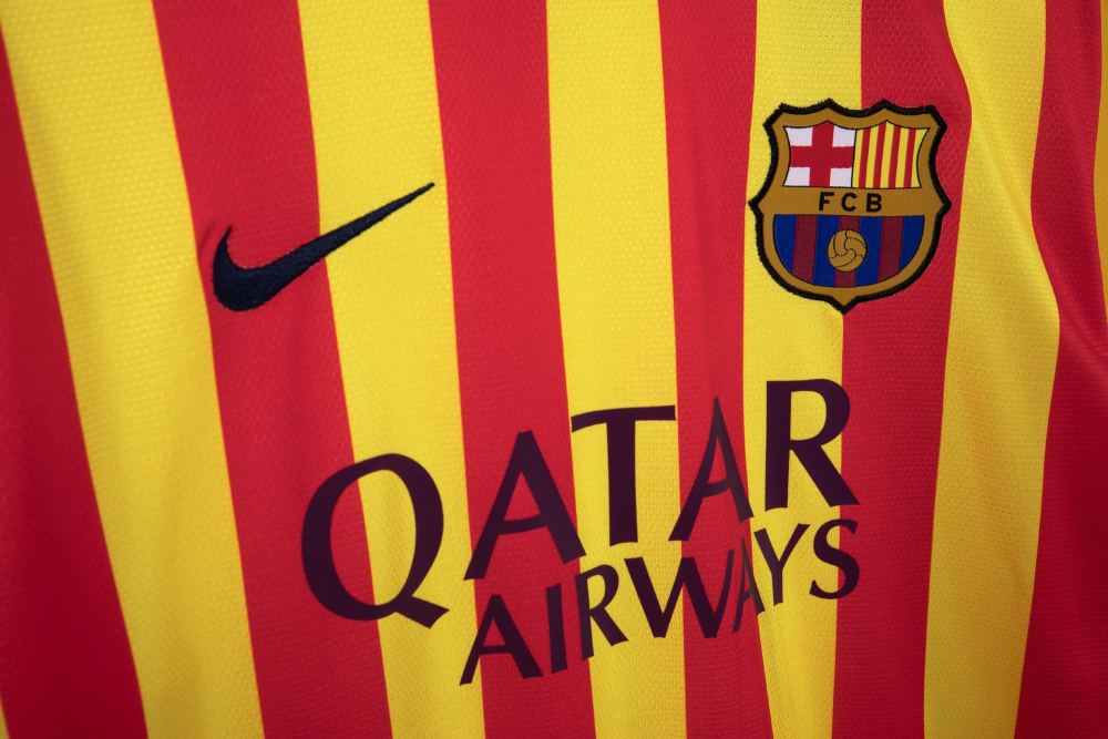 13-14 Barcelona Away Retro Jersey