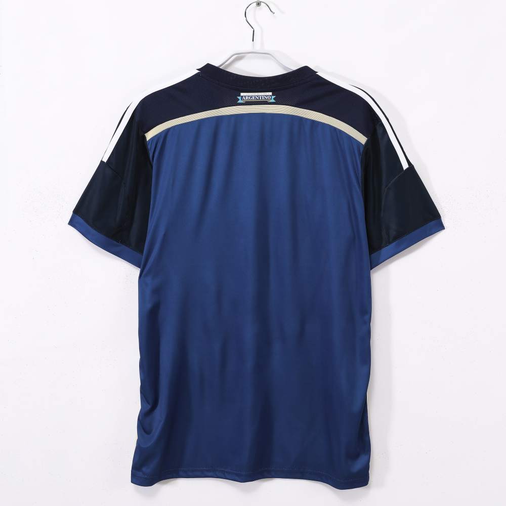2014 Argentina World Cup Soccer Away Retro Jersey