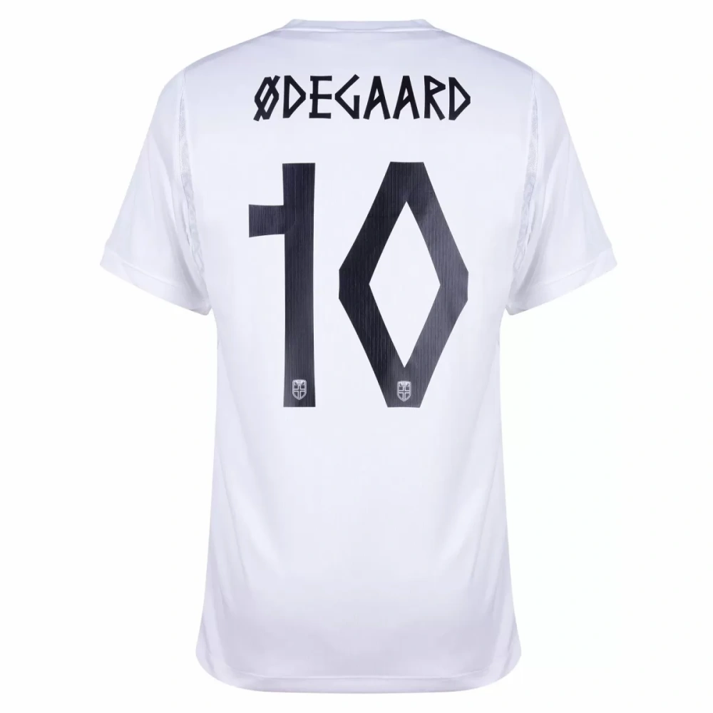 Ødegaard #10 Norway Third Whiteout Jersey World Cup 2026