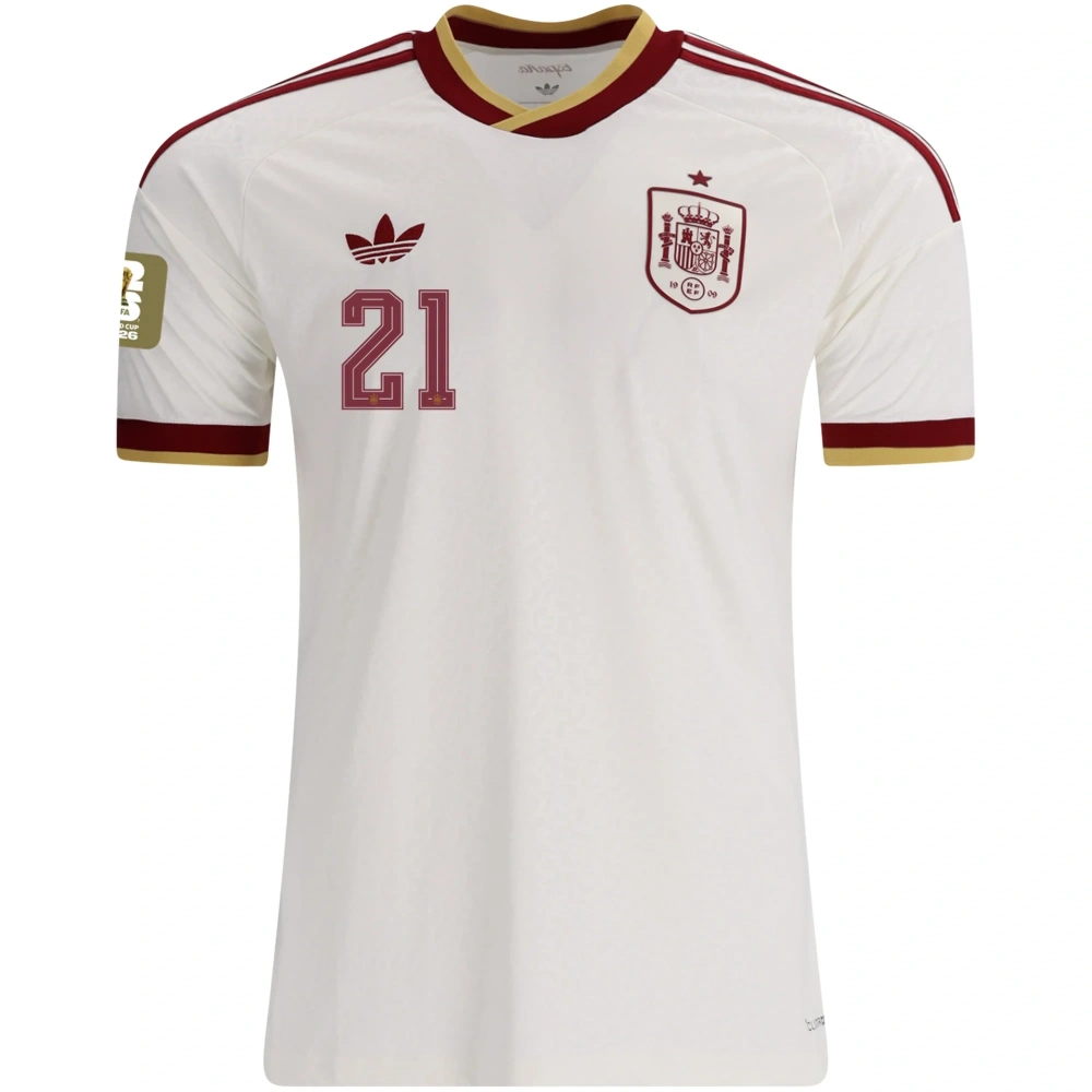 Men's Replica adidas Oyarzabal Spain Away Jersey 2026