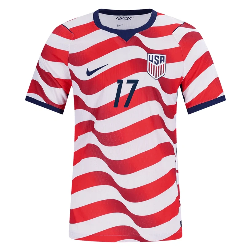 Nike Mens Tillman United States Match Authentic Home Jersey 2026 (Sail/Midnight Navy)