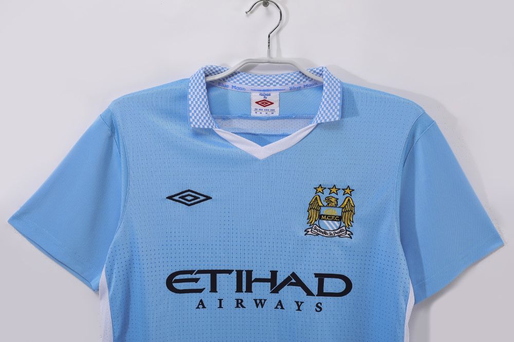 2011-2012 Manchester City Home Retro Jersey