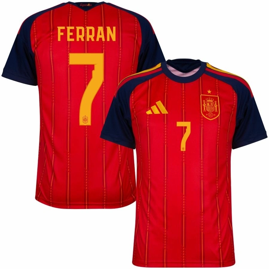 adidas Spain Home Ferran 7 Shirt 2026-2027