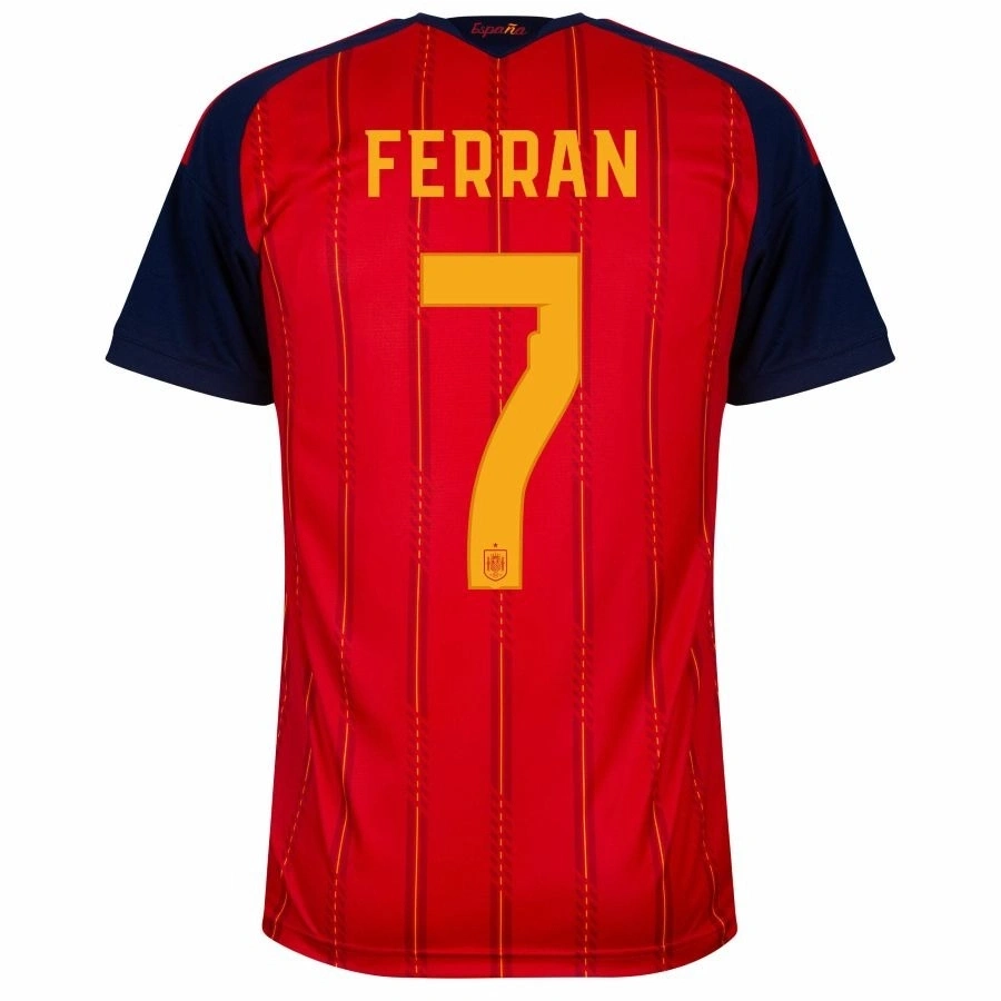 adidas Spain Home Ferran 7 Shirt 2026-2027