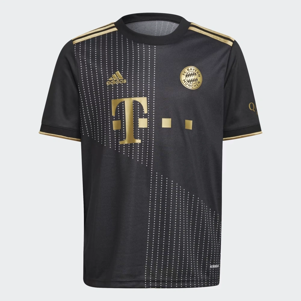 adidas FC Bayern 21/22 Away Retro Jersey - Black