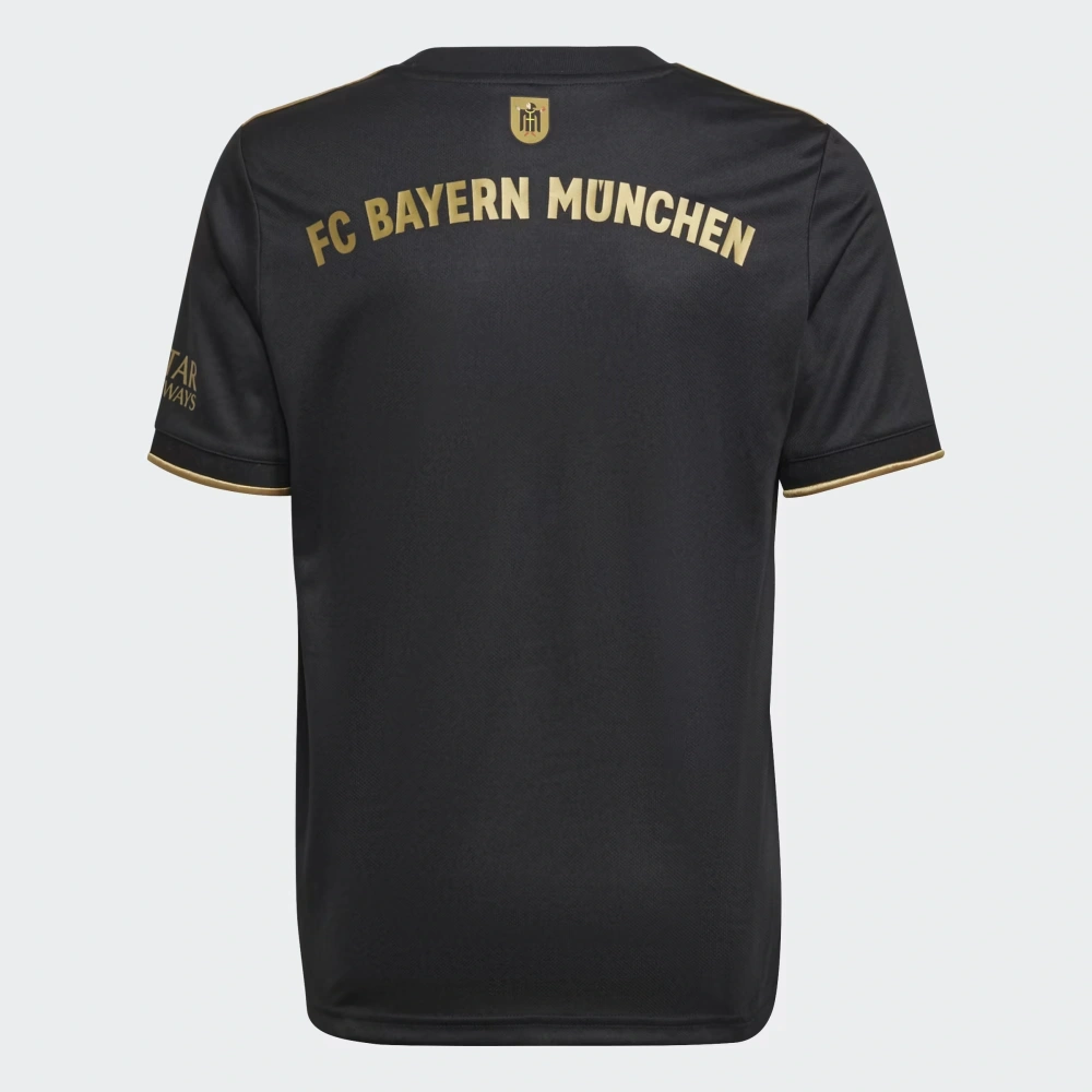 adidas FC Bayern 21/22 Away Retro Jersey - Black