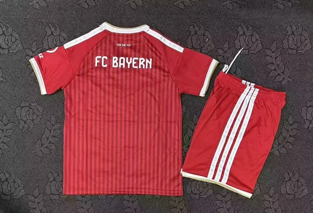 26-27 Bayern Munich Home Football Kids Kit