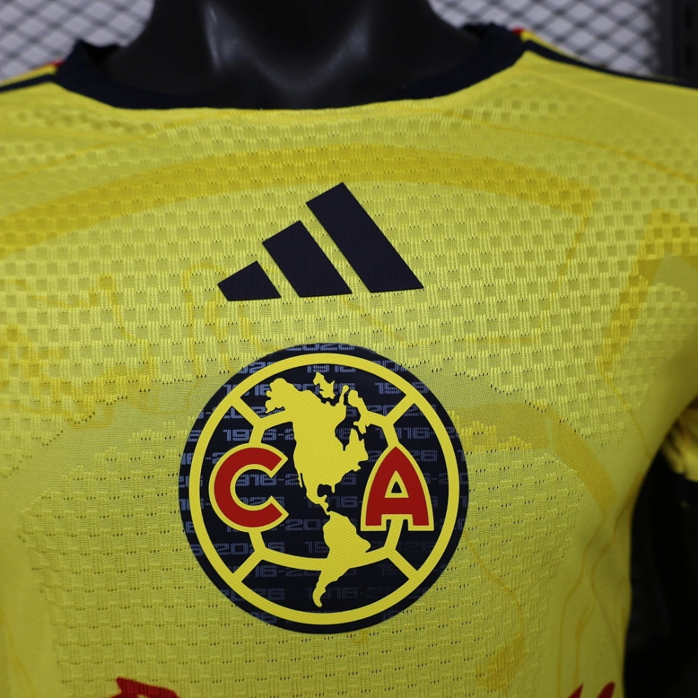 26-27 Club America Home Soccer Jersey Player Version