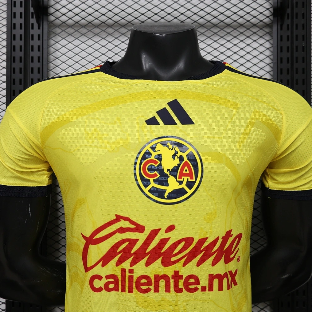 26-27 Club America Home Soccer Jersey Player Version