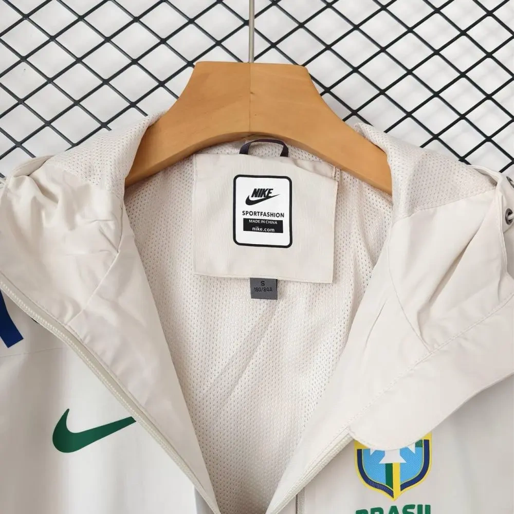 2026 Brazil Windproof Jacket - Cream