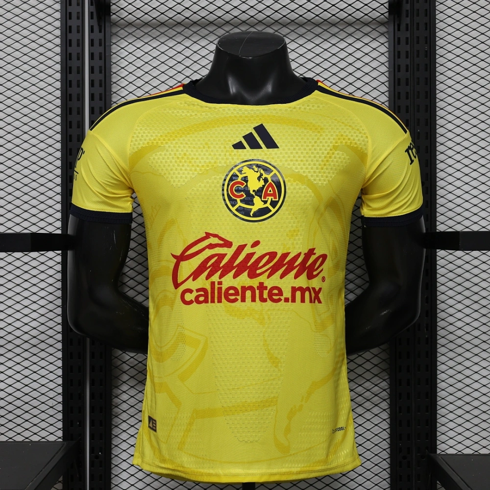 26-27 Club America Home Soccer Jersey Player Version