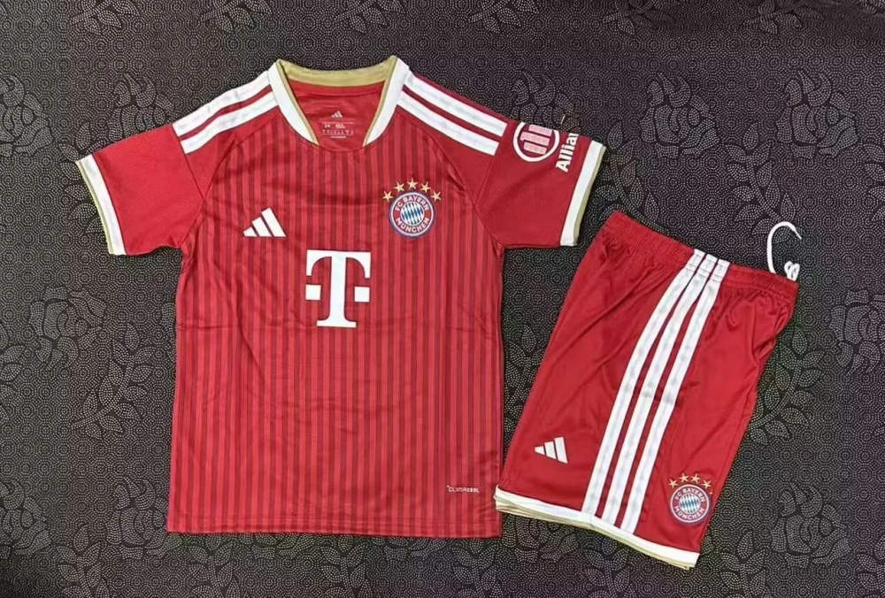 26-27 Bayern Munich Home Football Kids Kit