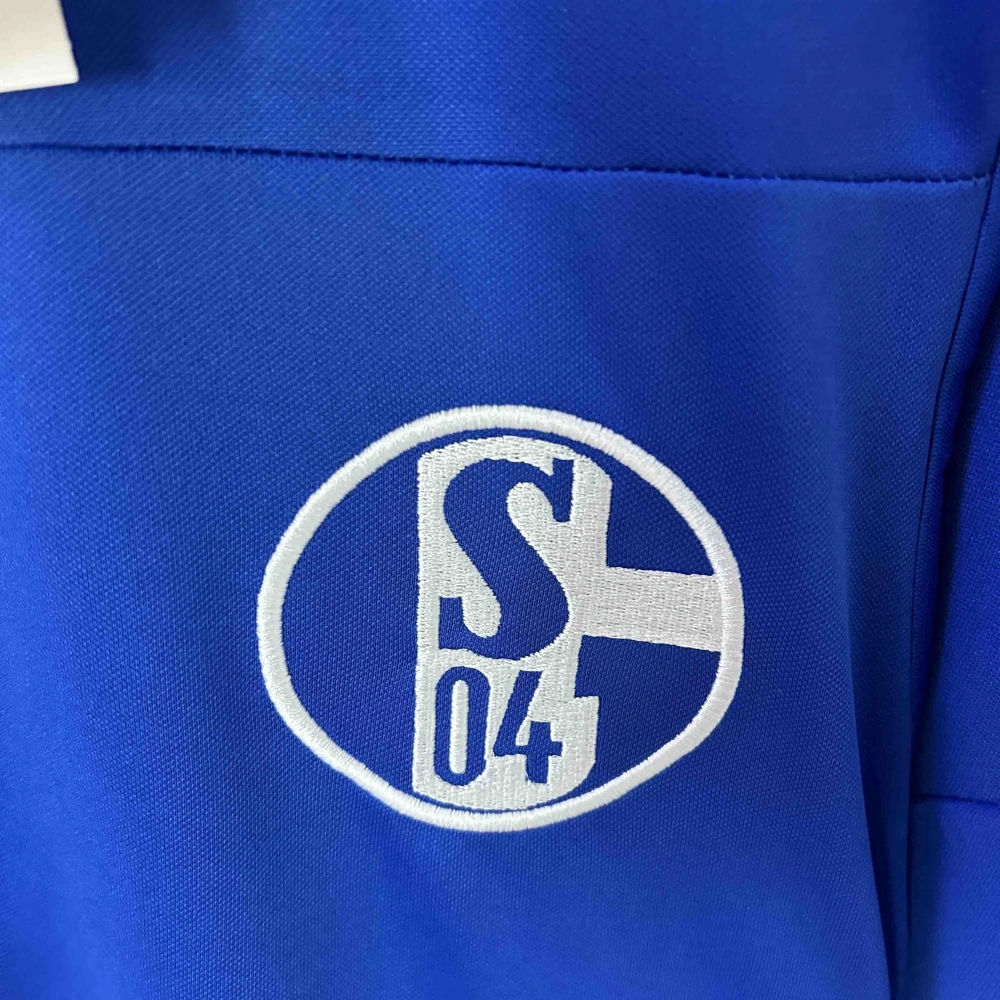 2010-11 Schalke 04 Home Soccer Retro Jersey