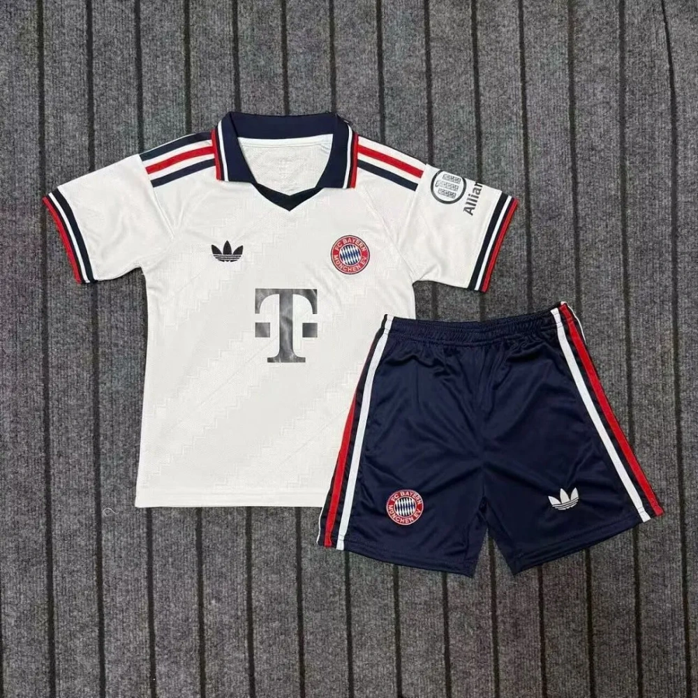 26-27 Bayern Munich Away Football Kids Kit
