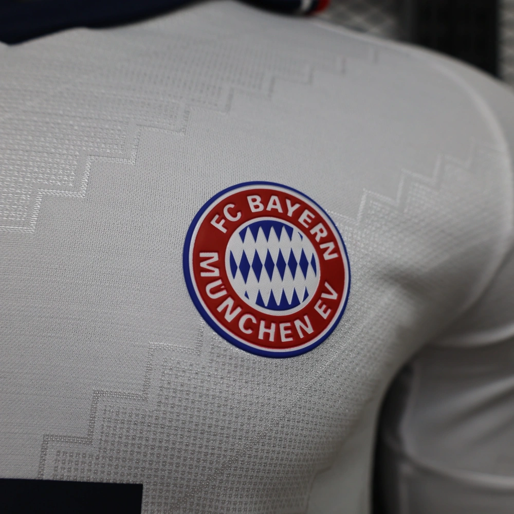 26-27 Bayern Munich Away Football Jersey Player Version Long Sleeve