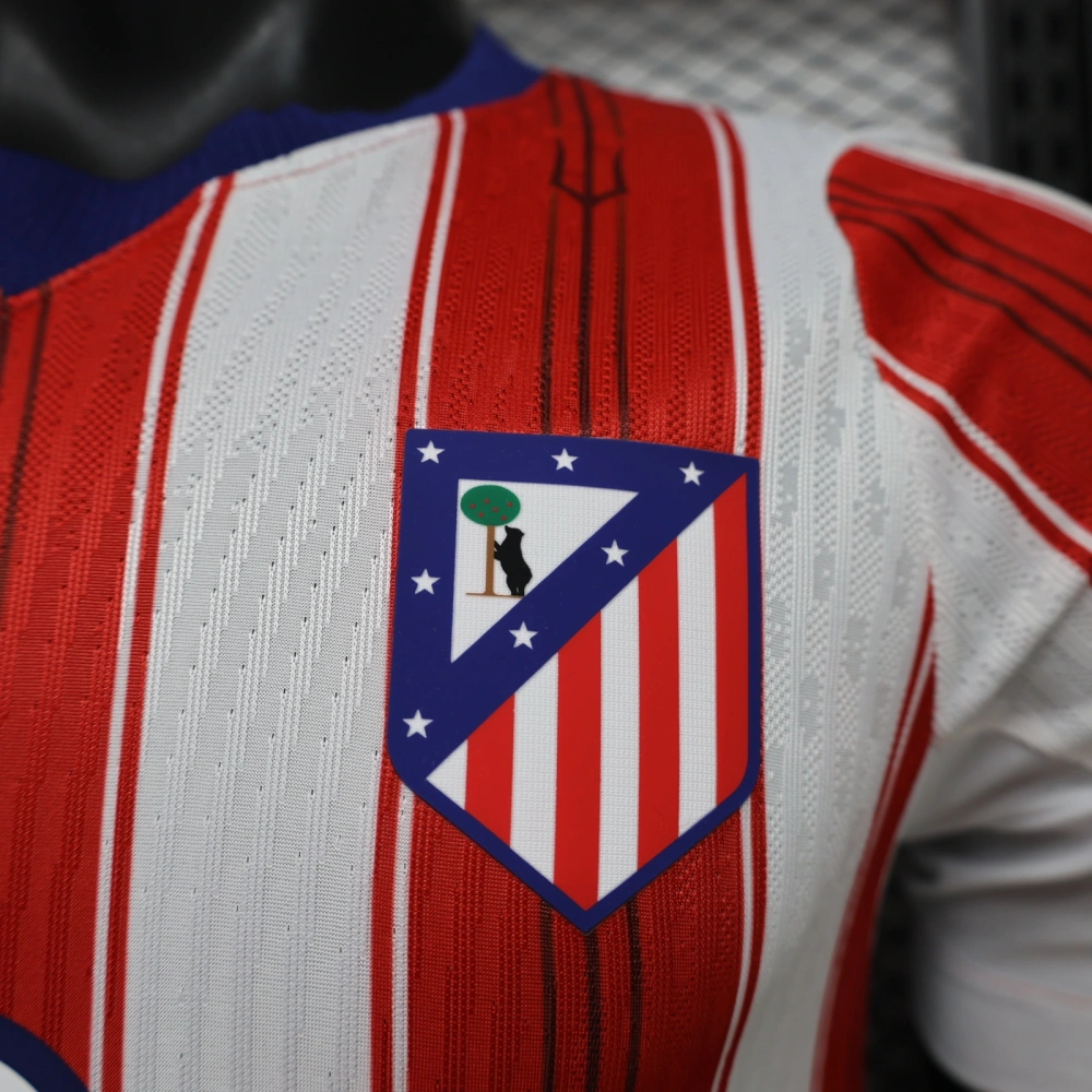 26-27 Atletico Madrid Home Soccer Jersey Player Edition