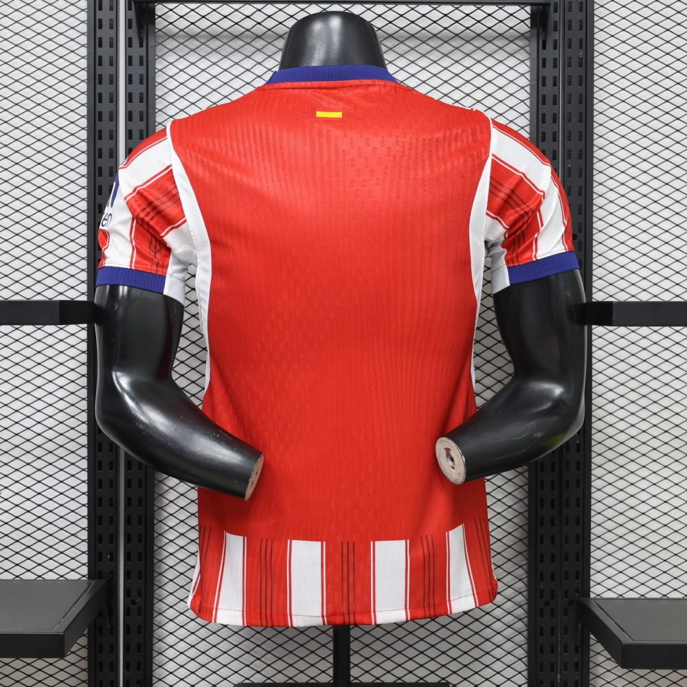 26-27 Atletico Madrid Home Soccer Jersey Player Edition