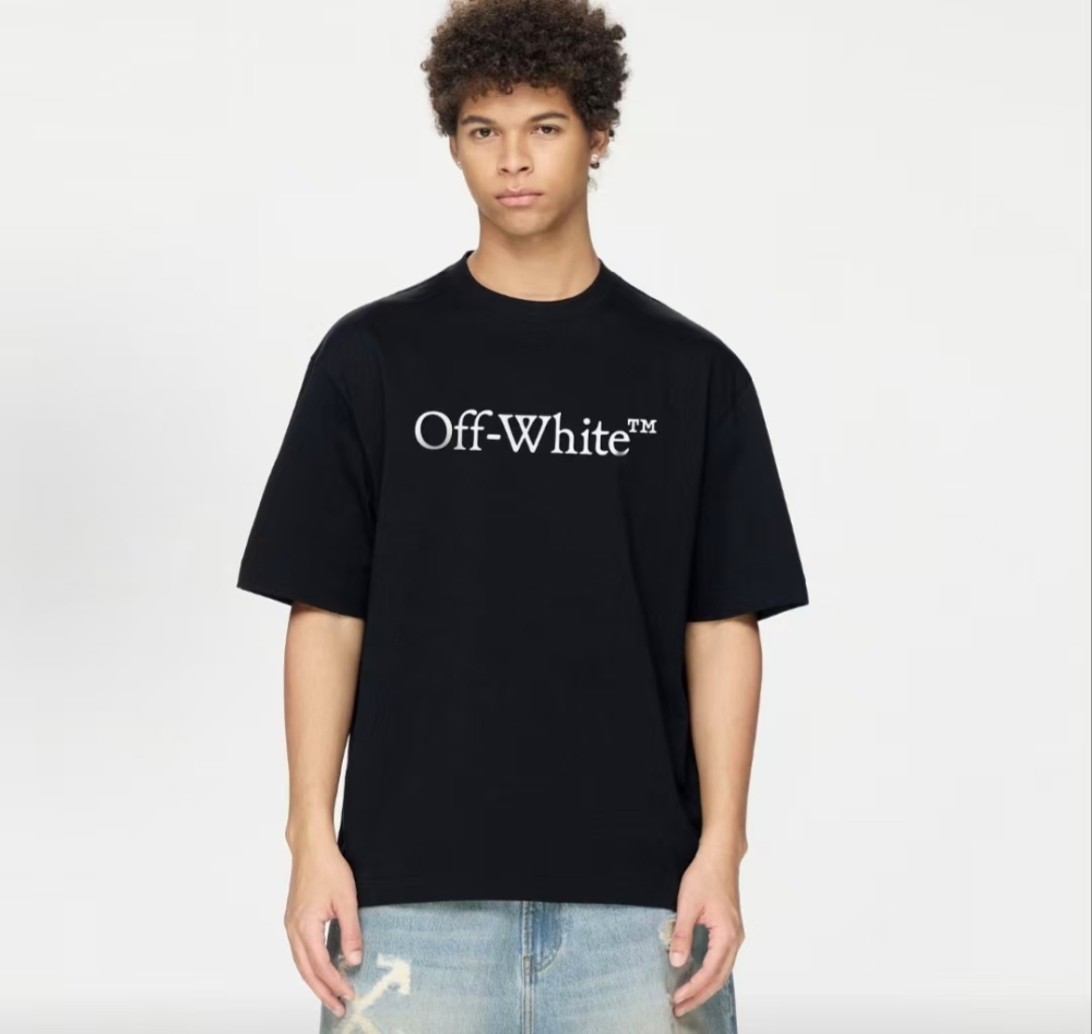 OFF-WHITE SS26 Street Back Arrow Graphic Tee – Unisex, Black