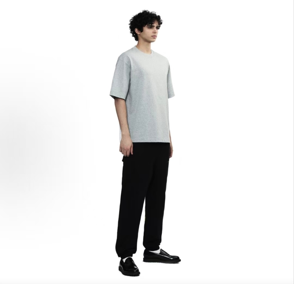 OFF-WHITE American Street Short-Sleeve T-Shirt – Ceramic & Pearl Beaded Letter Logo, Unisex