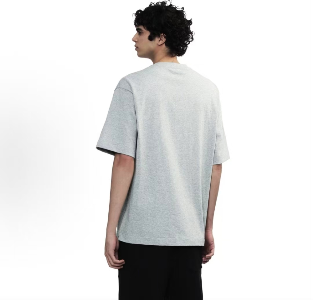 OFF-WHITE American Street Short-Sleeve T-Shirt – Ceramic & Pearl Beaded Letter Logo, Unisex
