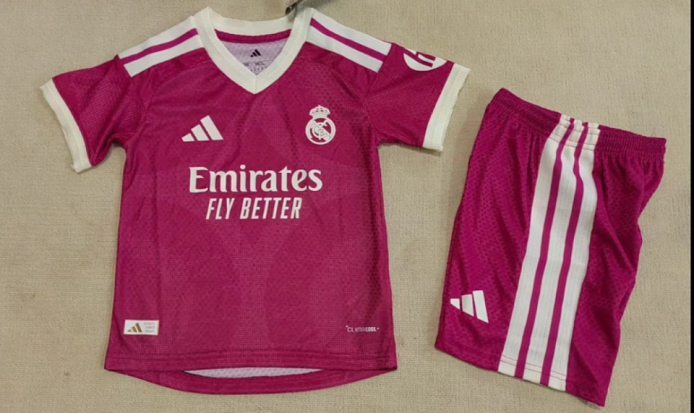 26/27 Real Madrid Away Soccer Kids Kit Player Version