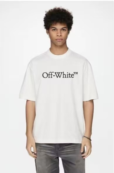 OFF-WHITE SS26 Street Back Arrow Graphic Tee – Unisex, White