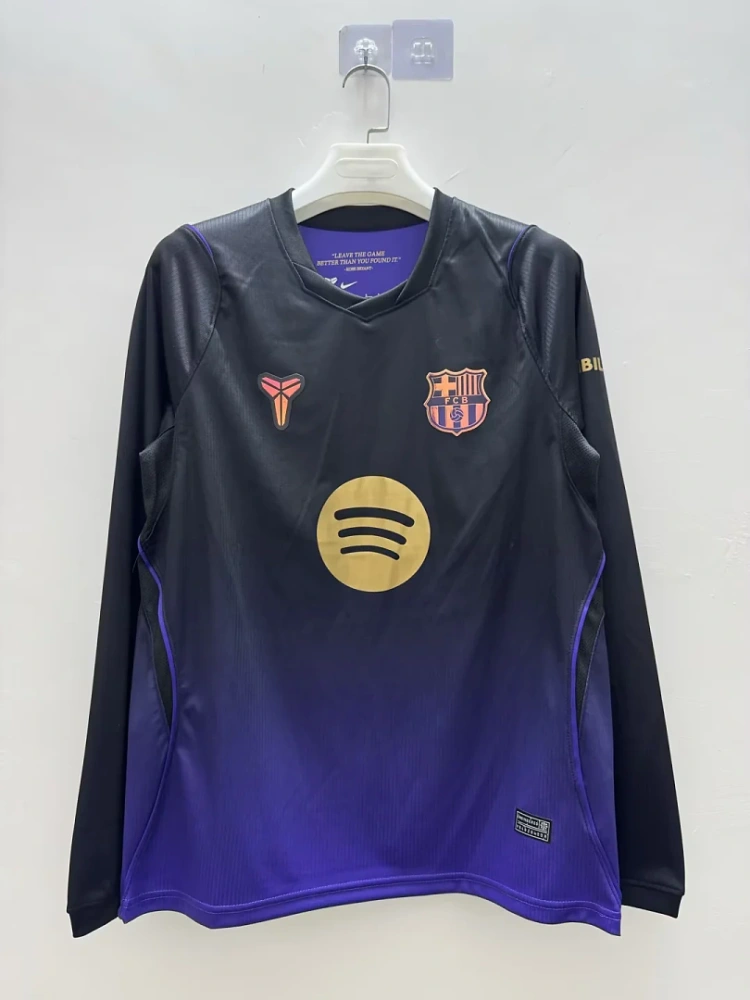 26/27 Barcelona Away Soccer Jersey Long Sleeve