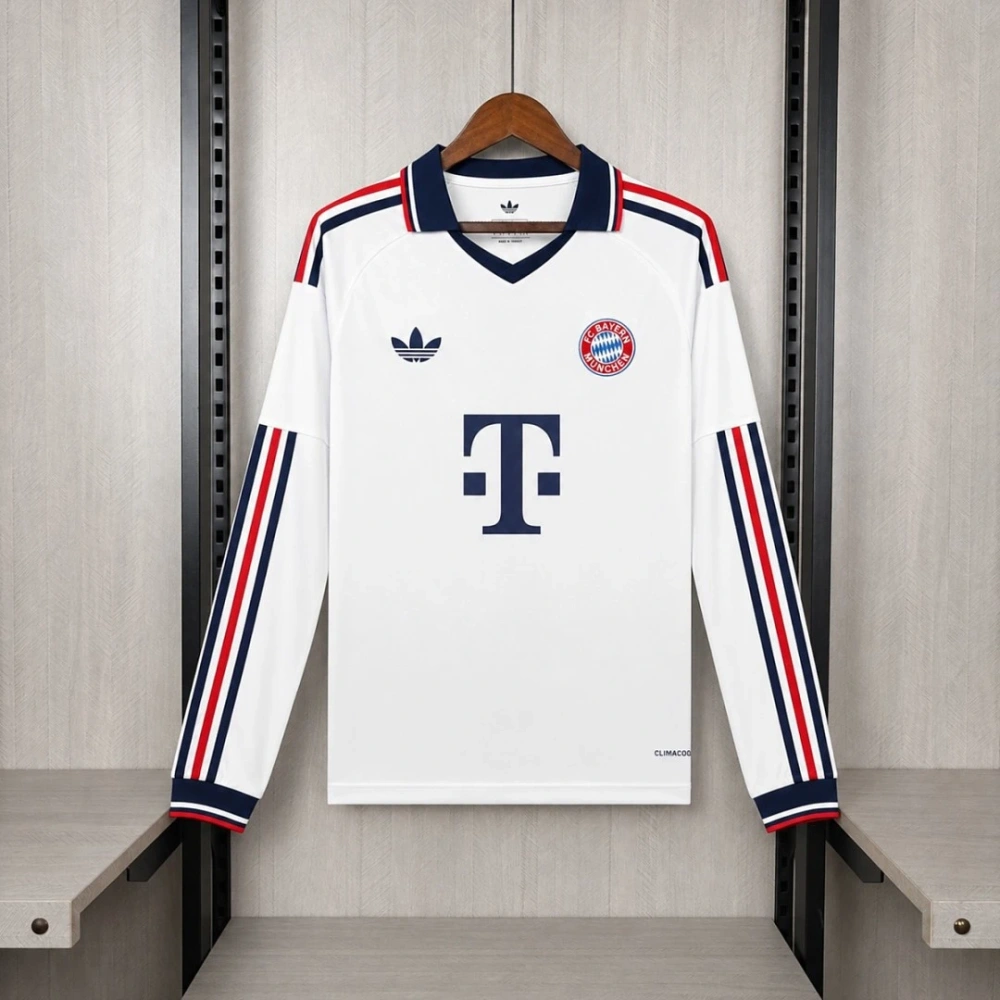 26/27 Bayern Munich Away Football Jersey Long Sleeve