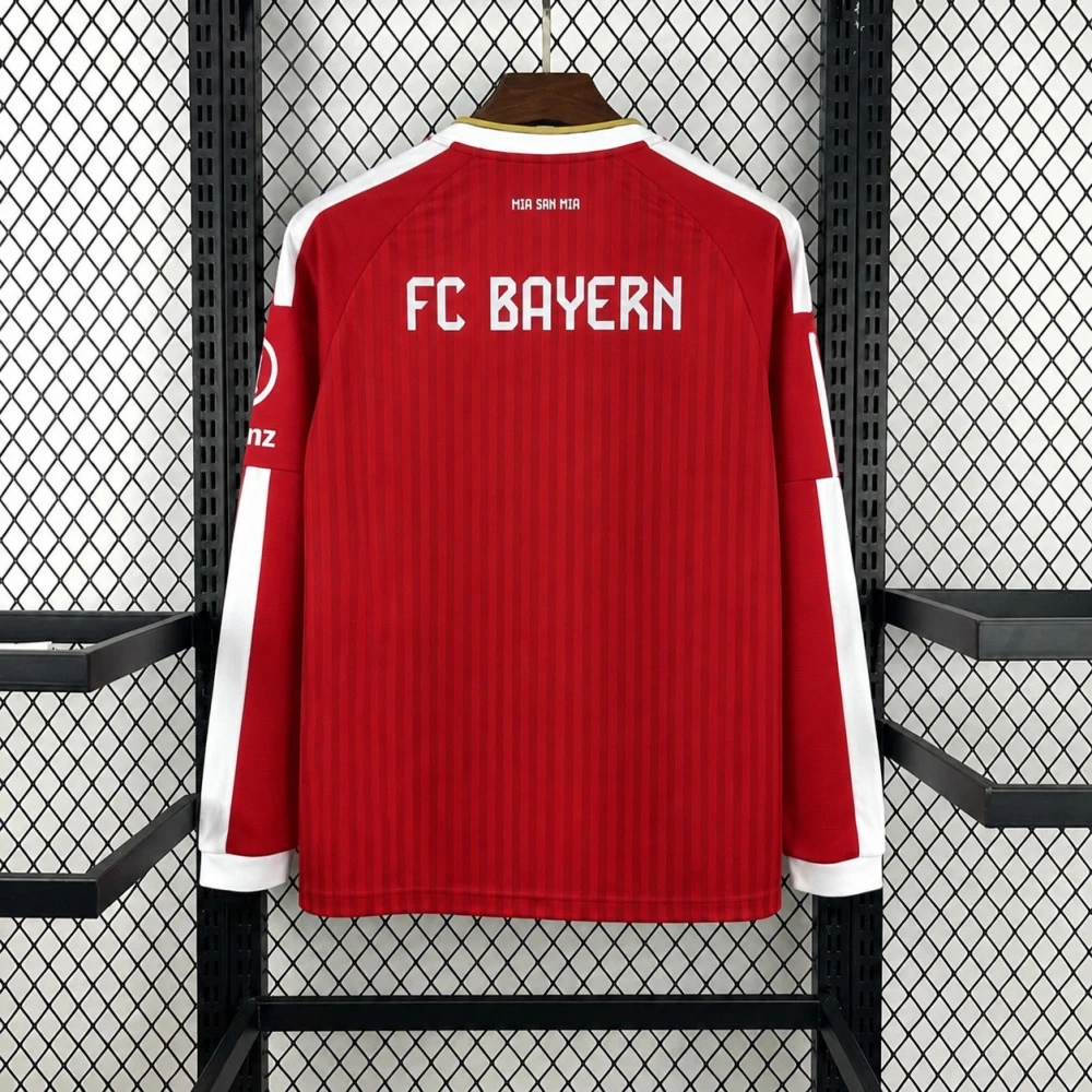26/27 Bayern Munich Home Football Jersey Long Sleeve