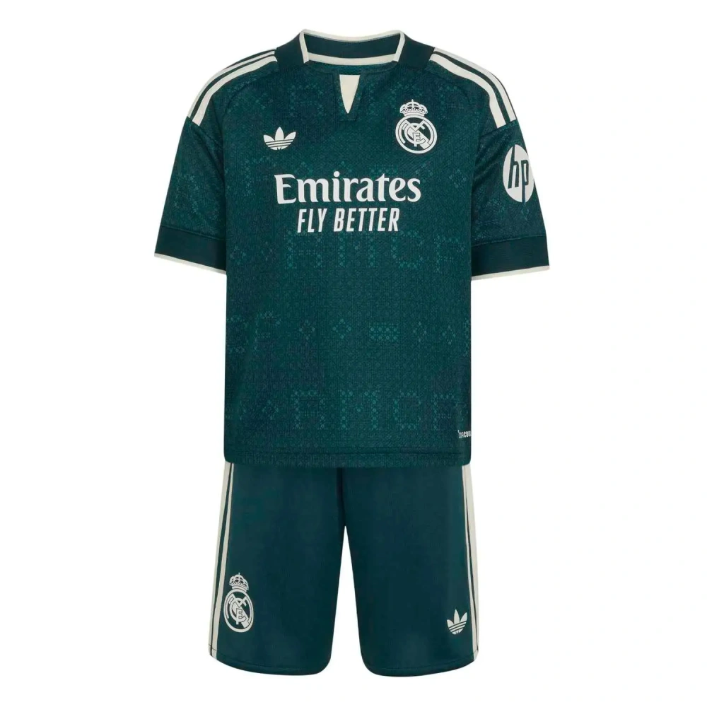 26/27 Real Madrid Away Soccer Full Kids Kit