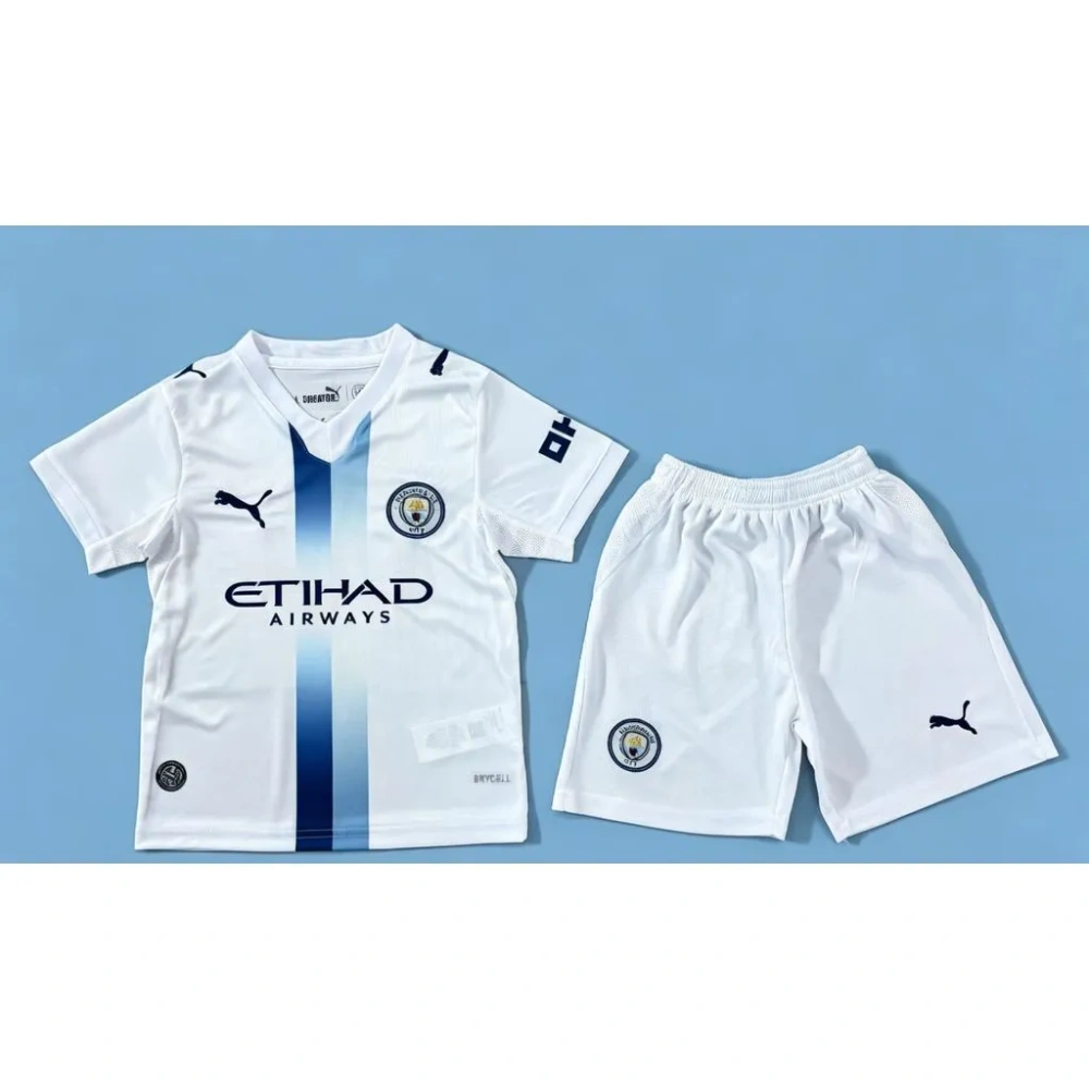 26-27 Manchester City Third Away Soccer Kids Kit