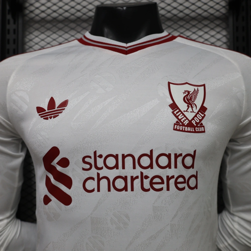 26/27 Liverpool Away Soccer Jersey Player Version Long Sleeve