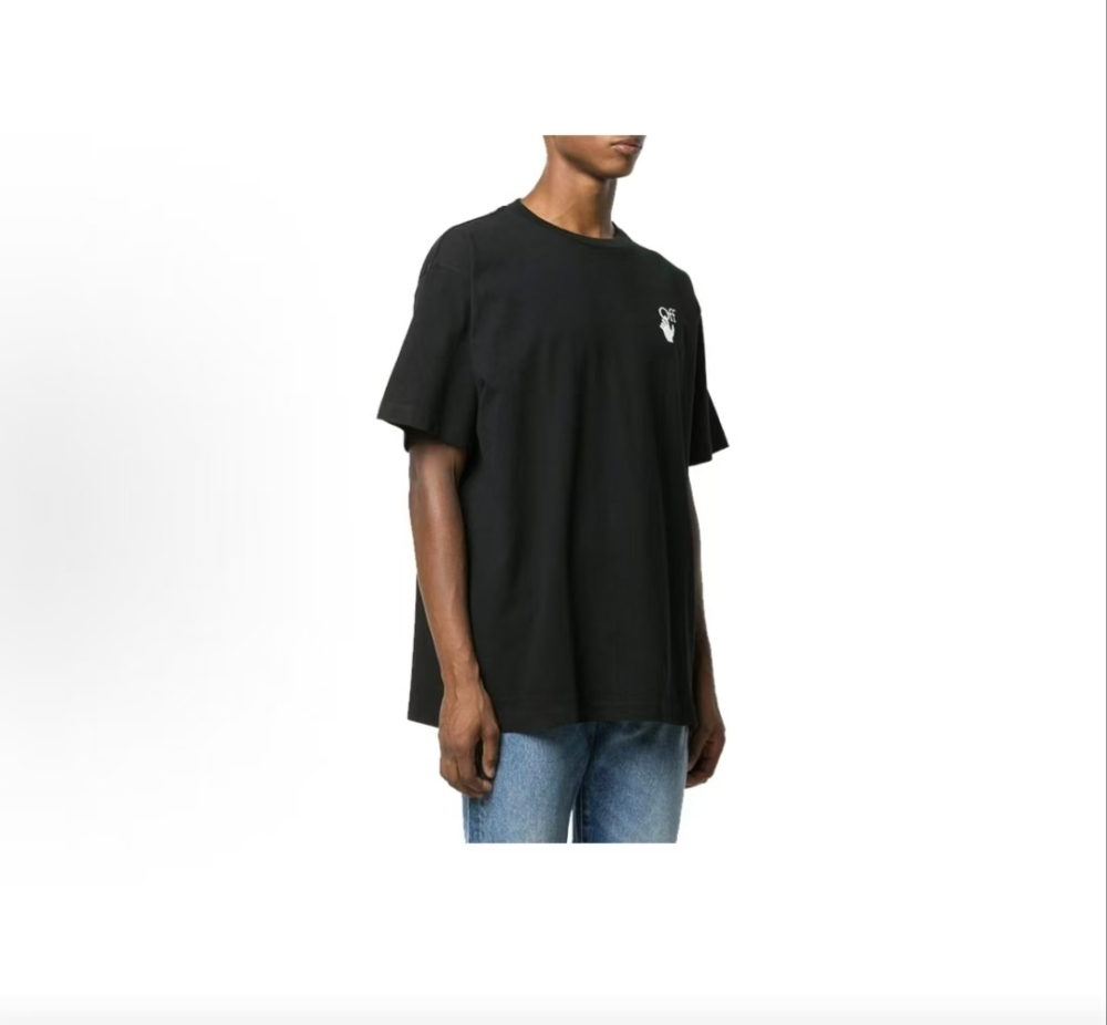 OFF-WHITE FW20 Men's Black Tee | Arrow Print