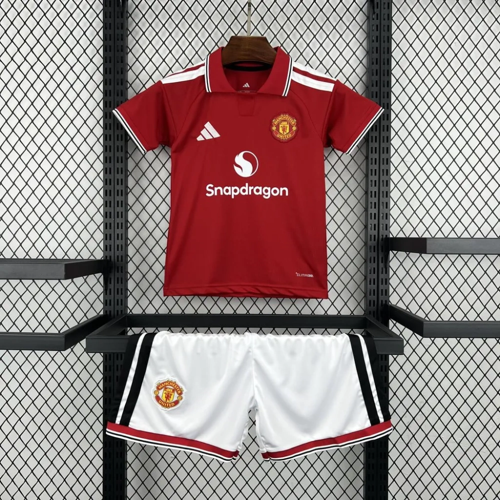 26/27 Manchester United Home Kids Kit