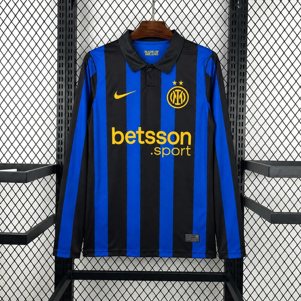 26/27 Inter Milan Home Kit Jersey Long Sleeve