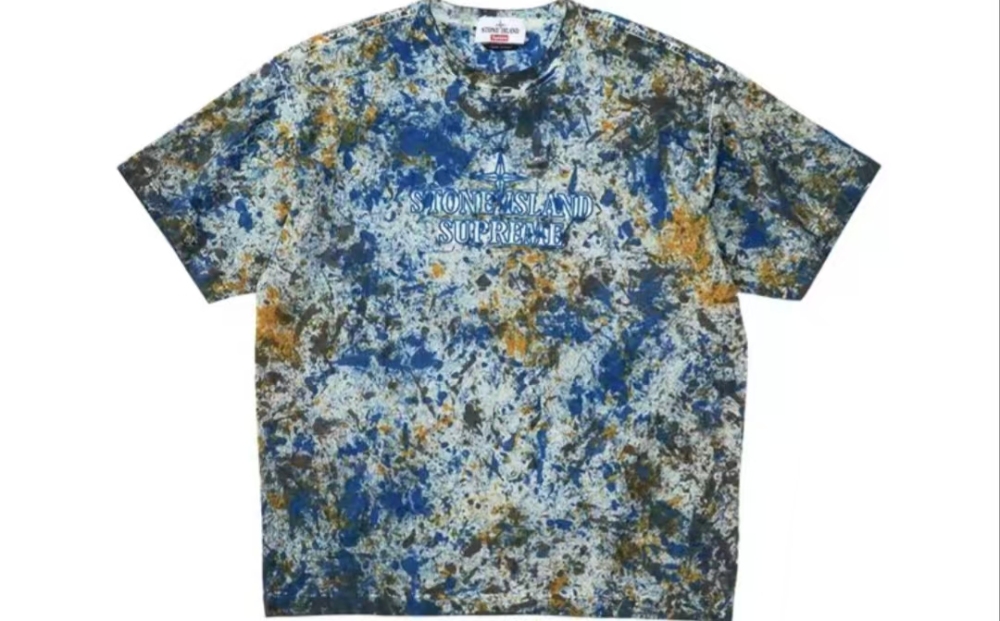 Supreme x Stone Island FW20 Week 13 Embroidered Logo S/S Top｜Merged Chest Badge, NYC × Ravarino