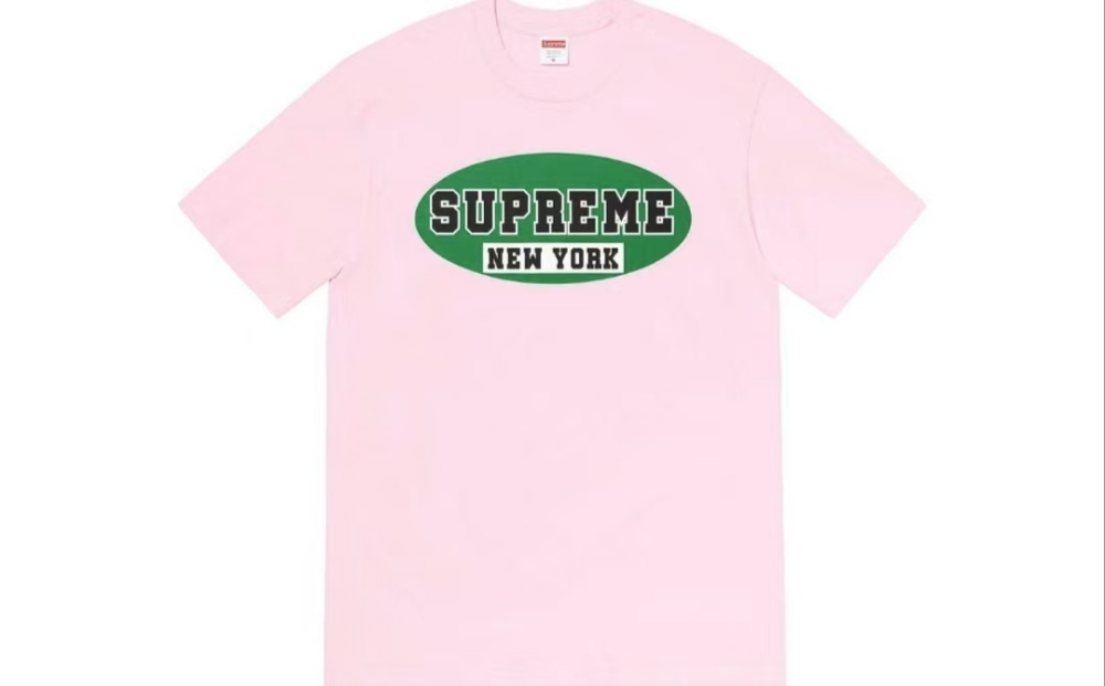 Supreme SS23 Week 1 New York Tee Vintage Logo Graphic Crewneck T-Shirt Unisex