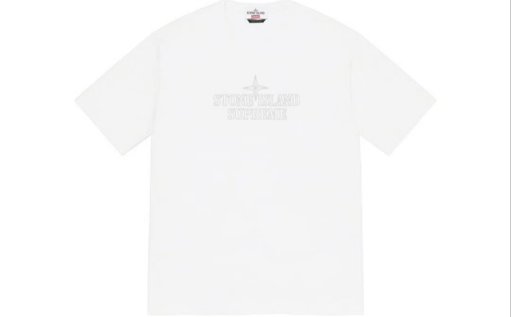 Supreme x Stone Island FW20 Week 13 Embroidered Logo S/S Top｜Merged Chest Badge, NYC × Ravarino