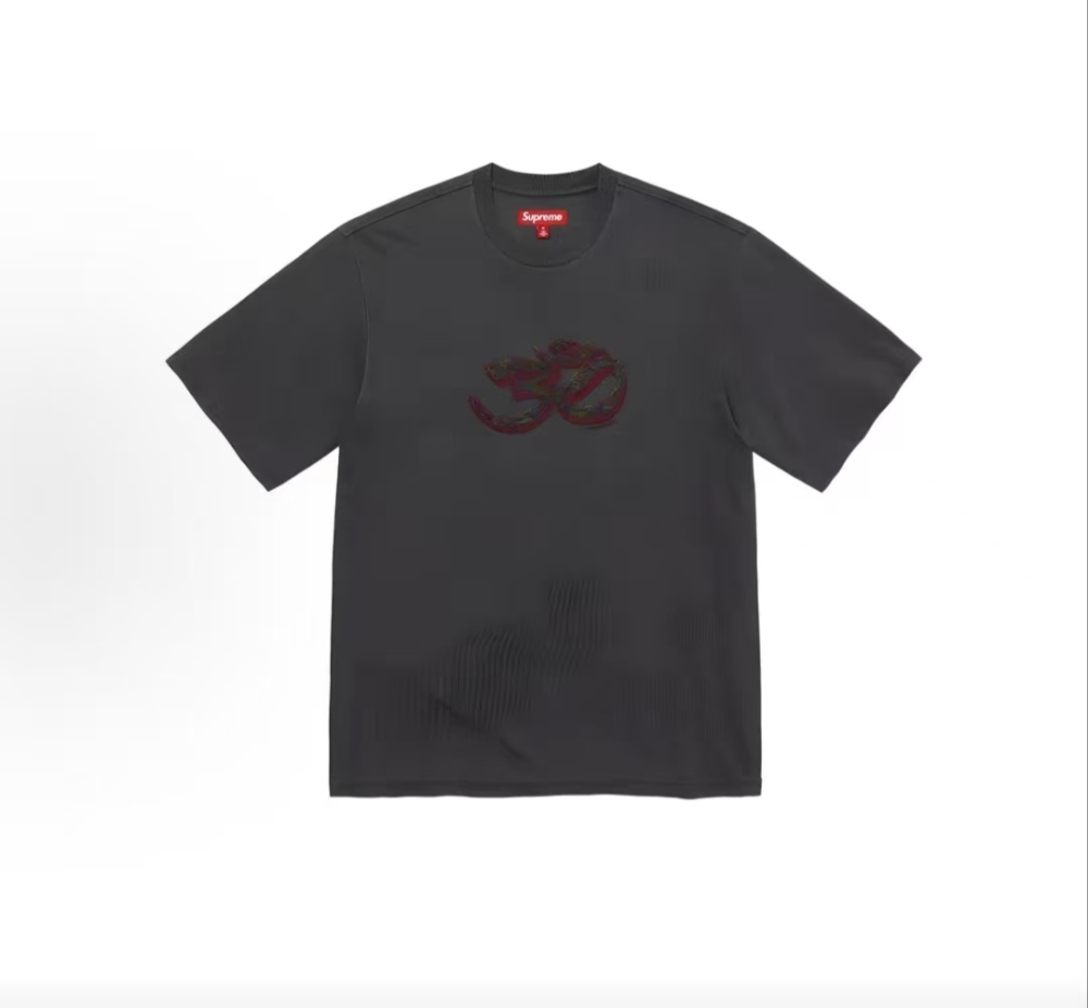 Supreme FW24 Chest Embroidery Short Sleeve Tee - Unisex Crewneck Top